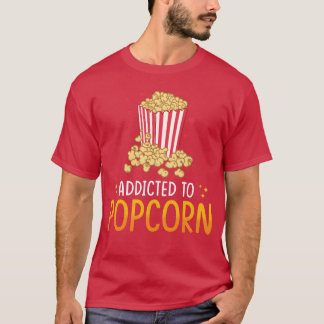 T-shirt Cadeau amateur de pop-corn Drôle d'amis de pop-cor