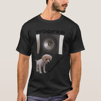 T-shirt Cadeau ami conception de chiot mignon Woofer et Su