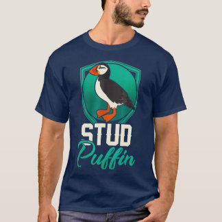 T-shirt Cadeau Amoureux des animaux Stud Puffin Seabird