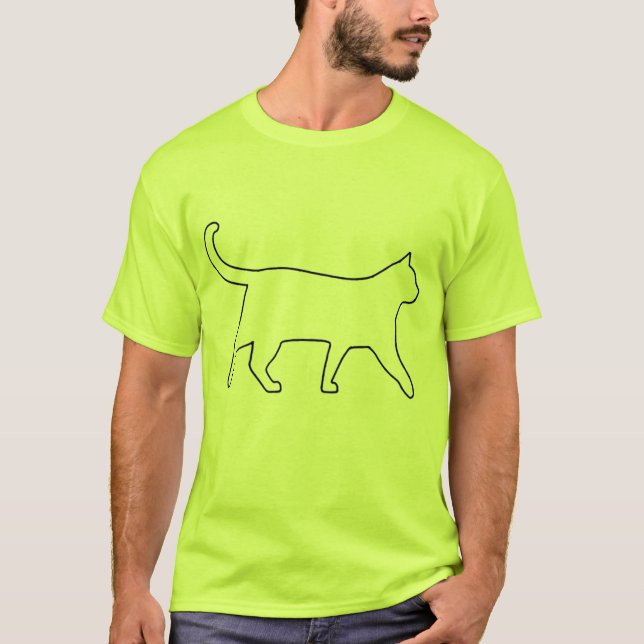 T-shirt Cadeau Amoureux des chats (Devant)