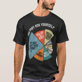 T-shirt Cadeau amusant de paroles rétro de musique des ann