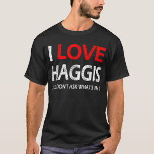 T-shirt Cadeau Amusant Haggis écossais De Scotland Robert