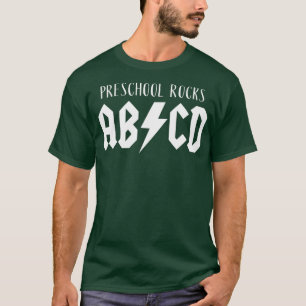 T-shirt Cadeau amusant pour les enseignants ABCD Rock Pres