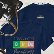 Cadeau amusant pour ornithologue Tableau périodiqu