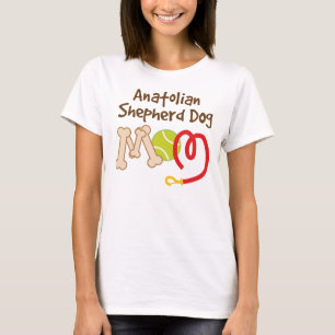 T-shirt Cadeau anatolien de maman de race de chien de