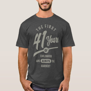 T-shirt Cadeau Anniversaire 41 Ans