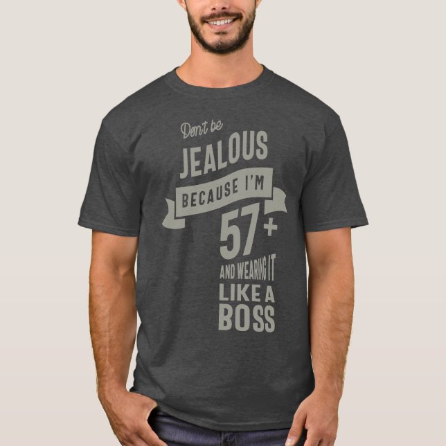 T-shirt Cadeau Anniversaire 57 Ans (Devant)