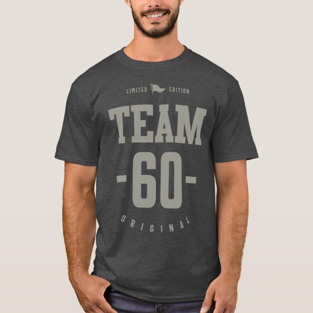 T-shirt Cadeau Anniversaire 60 ans (Devant)