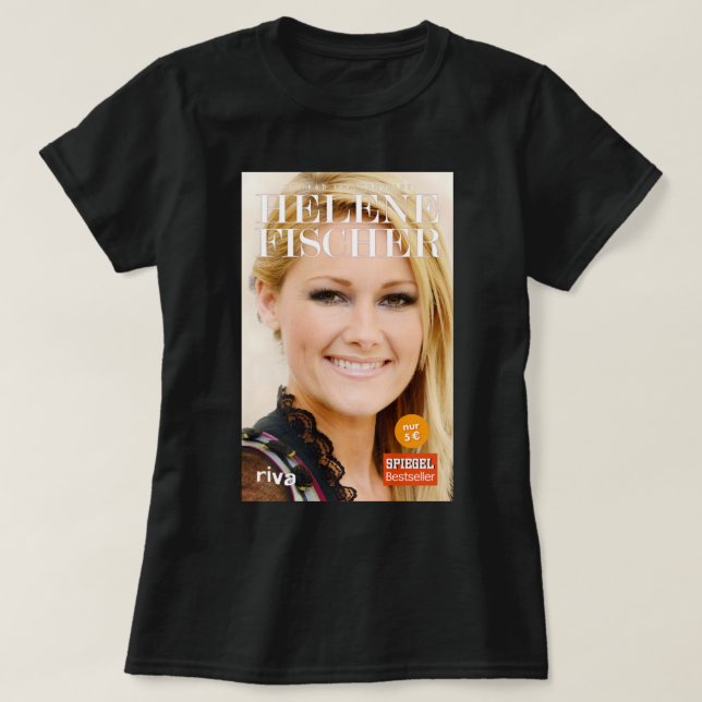 T-shirt Cadeau Anniversaire Fameux Helene Beau Fischer Fem (Design devant)