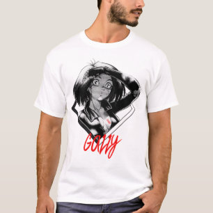 T-shirt Cadeau Anniversaire Gally Alita Gunnm Vague Rétro