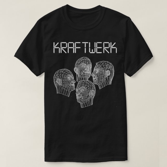 T-shirt Cadeau Anniversaire Kraftwerk Electronique Idol Ca (Design devant)