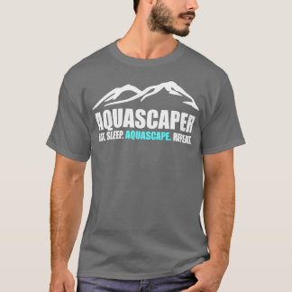 T-shirt Cadeau Aquascaping Aquascape