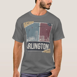 T-shirt Cadeau Arlington pour les amateurs de foreas et de
