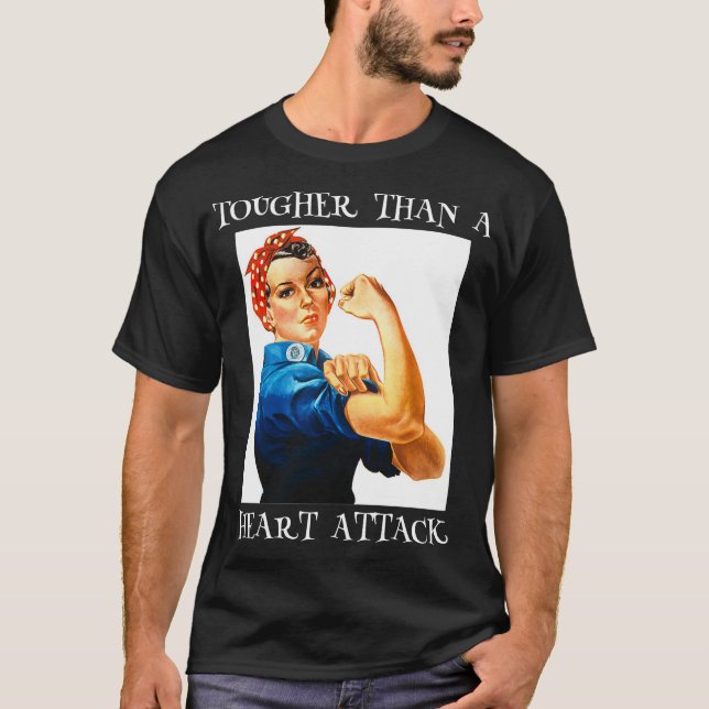 T-shirt Cadeau au survivant de l'attaque cardiaque des fem (Devant)
