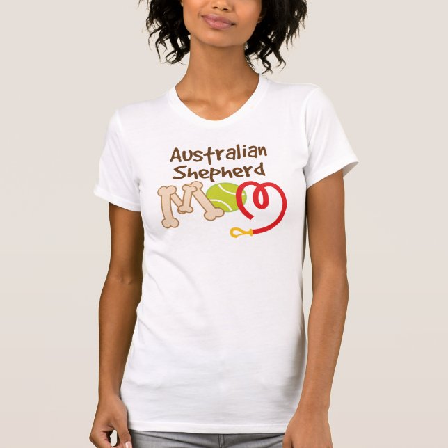 T-shirt Cadeau australien de maman de race de chien de (Devant)