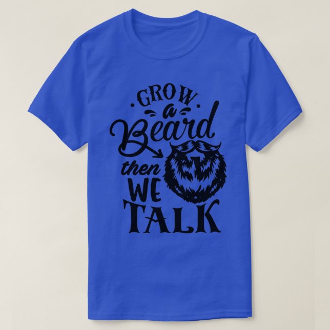 T-shirt Cadeau aux amateurs de barbe3 (Design devant)