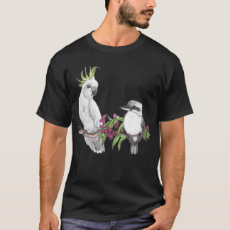 T-shirt Cadeau aux oiseaux de famille