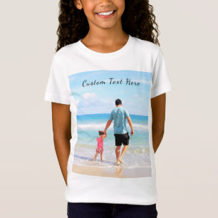 T-shirt Cadeau avec Votre Propre Photo - Ajouter u