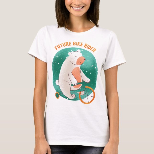 T-shirt Cadeau bébé ours polaire (Devant)