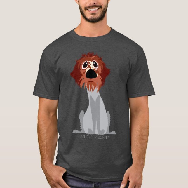 T-shirt Cadeau BELIEVER rétro (Devant)
