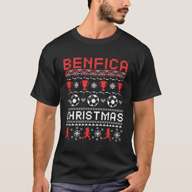 T-shirt Cadeau Benfica Noël 2020 (Devant)