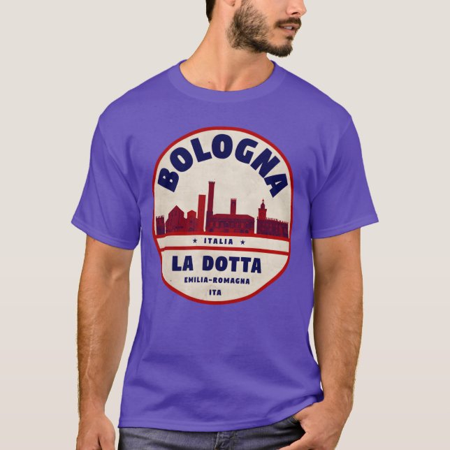 T-shirt Cadeau Bologne Italie (Devant)