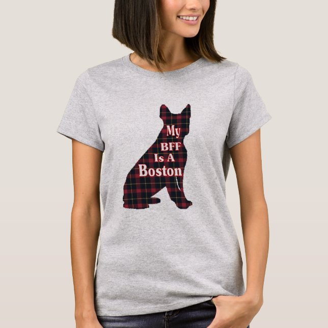 T-shirt cadeau Boston Terrier (Devant)