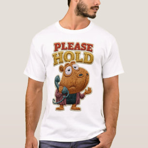 T-shirt Cadeau brodé d'un écusson de capybara drôle 'Veuil