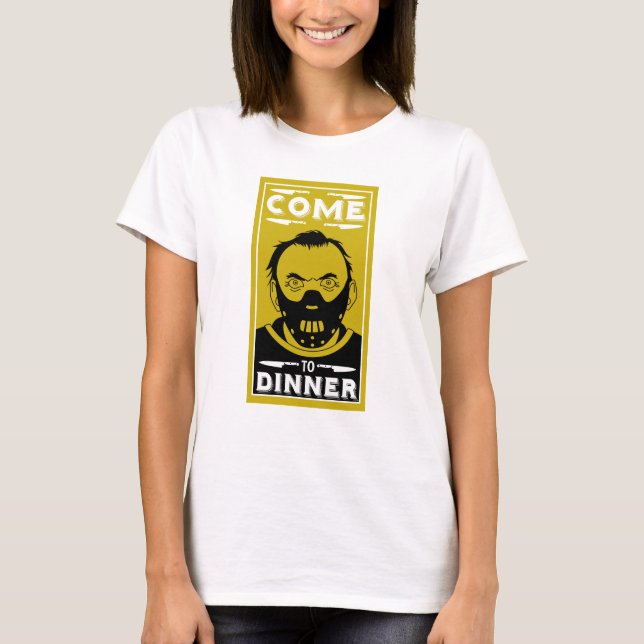 T-shirt Cadeau Cannibal Cook (Devant)
