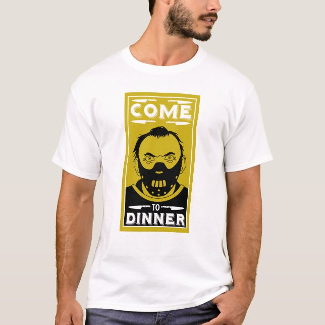 T-shirt Cadeau Cannibal Cook (Devant)