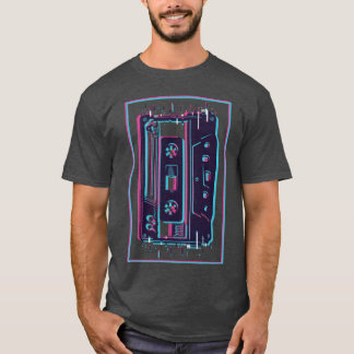 T-shirt Cadeau cassette Mitape esthétique 80s 90s