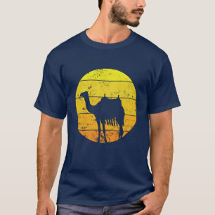 T-shirt Cadeau Chameau Désert Drômadaire Bosses Animal