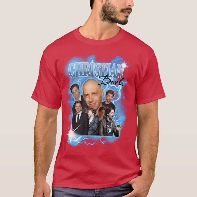 T-shirt Cadeau Chauve Borle (Devant)