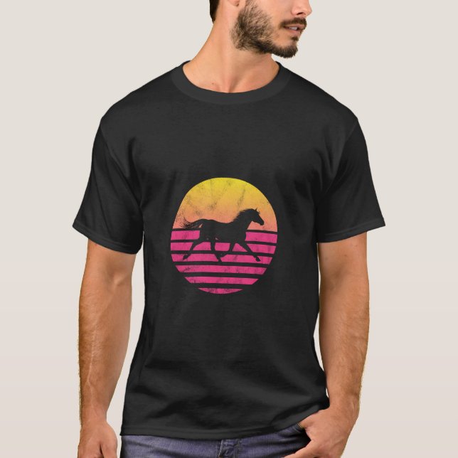 T-shirt Cadeau Cheval Classique (Devant)