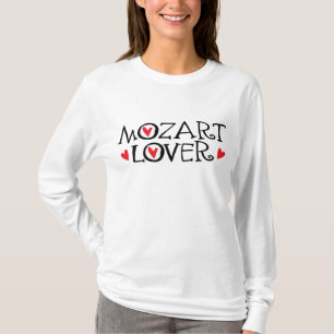 T-shirt Cadeau classique d'amant de Mozart