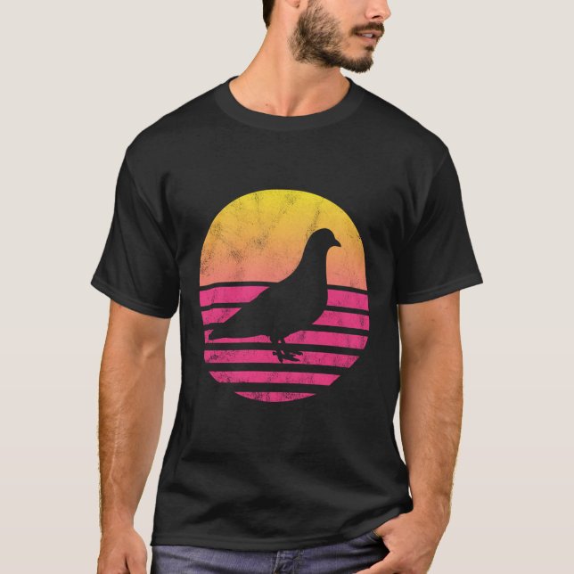 T-shirt Cadeau classique de Pigeon (Devant)