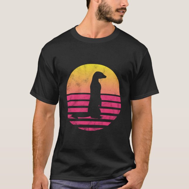 T-shirt Cadeau classique Meerkat (Devant)