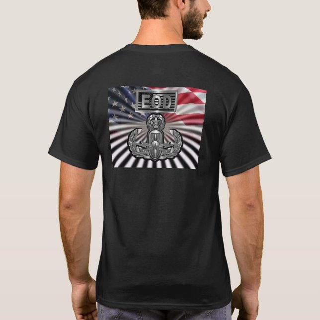 T-shirt Cadeau commémoratif « EOD Master Blaster » (Dos)