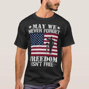 T-shirt Cadeau commémoratif pour vétéran patriote La liber