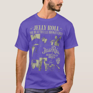 T-shirt Cadeau concert Jelly Roll 2024 des années 90