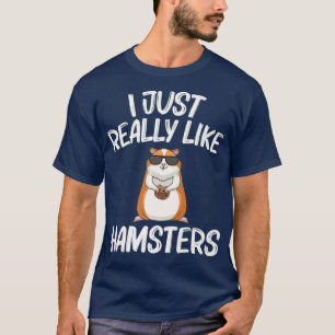 T-shirt Cadeau cool Hamster Pour Hommes Femmes Dwarf Syrie