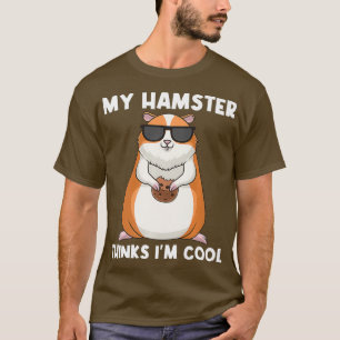 T-shirt Cadeau cool Hamster Pour Hommes Femmes Dwarf Syrie