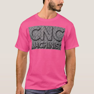 T-shirt Cadeau Cool Machiniste Cnc Pour L'Opérateur Cnc