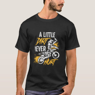 T-shirt Cadeau cool Vélo Dirt Pour Garçons Et Filles Motoc