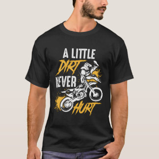 T-shirt Cadeau cool Vélo Dirt Pour Garçons Et Filles Motoc