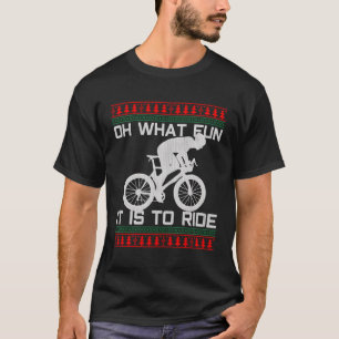 T-shirt Cadeau Cycliste Oh Quel Amusant Vélo Vélo Vallée V