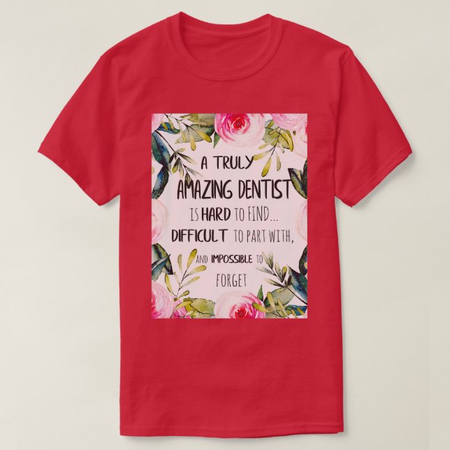 T-shirt Cadeau d'adieu Dentiste Extraordinaire Idée cadeau (Design devant)