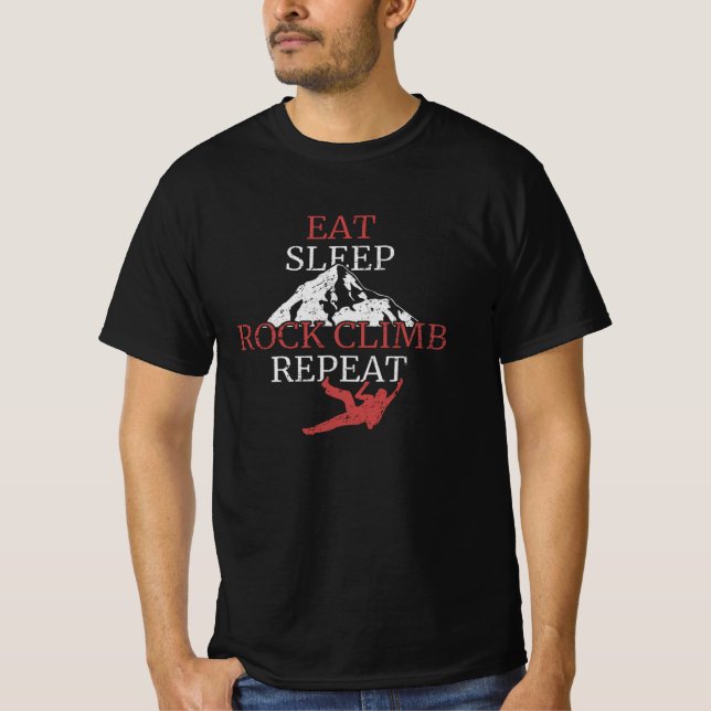 T-shirt Cadeau d'alpinisme Escalade (Devant)