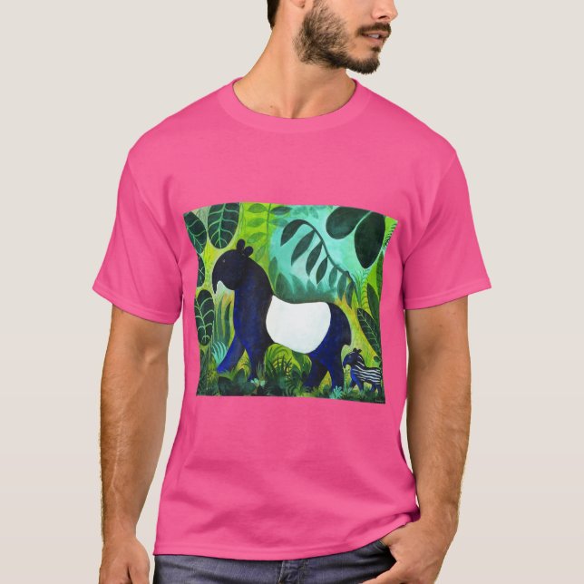 T-shirt Cadeau d'ami d'Henri Rousseau (Devant)