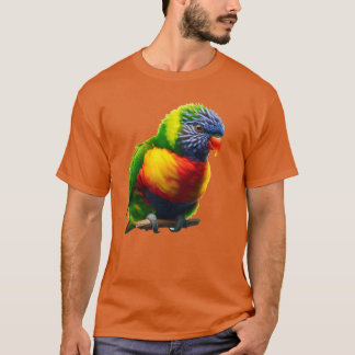 T-shirt Cadeau d'ami d'oiseau coloré